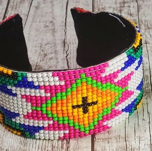 BOHO carnival native seed bead bracelets